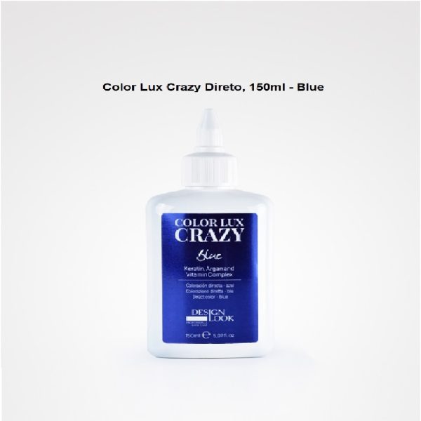 Azul Coloração Directa Lux Crazy 150ml - Design Look