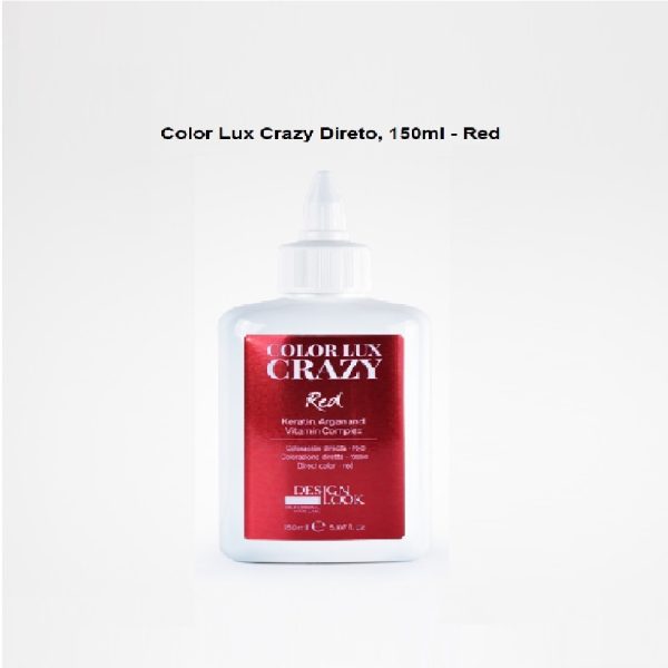 Vermelho Coloração Directa Lux Crazy 150ml - Design Look