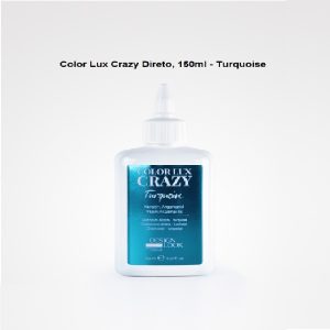 Turquesa Coloração Directa Lux Crazy 150ml - Design Look