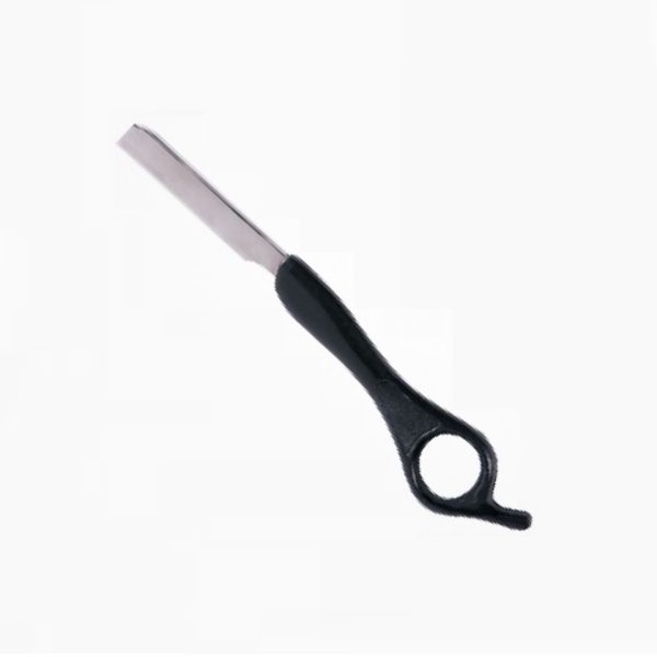 Navalha de Ripar Cabo Plastico/Thinning Razor Black Bifull