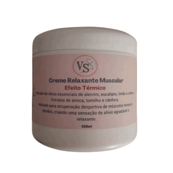 Creme Regenerador Relaxante Muscular 500ml - VS70