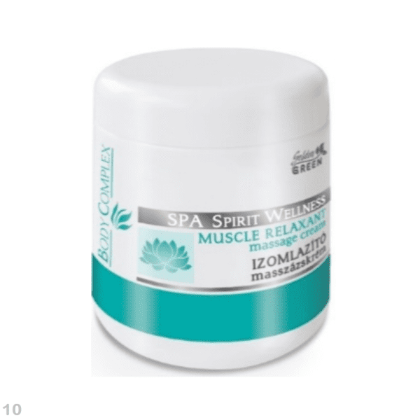 Creme de Massagem 250ml Relaxante Muscular Óleo de Alecrim, Mentol e Cânfora (-10)