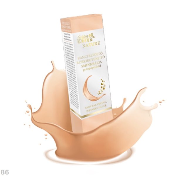 Creme de Preenchimento de Rugas 30ml Base de Maquilhagem com Cor Vegan (-86)