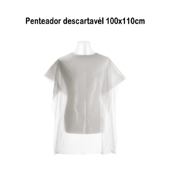 Penteadores Descartáveis Brancos 100x110cm 50un